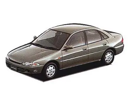 Mitsubishi Mirage (CB1A, CB2A, CB3A, CB4A, CB6A, CD3A, CB7A, CB8A, CD7A, CD8A) 4 поколение, седан (10.1991 - 12.1993)